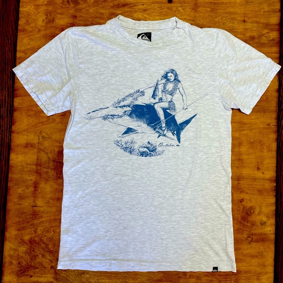 Quiksilver Tee - Small Slim Fit - Picture 1 of 4